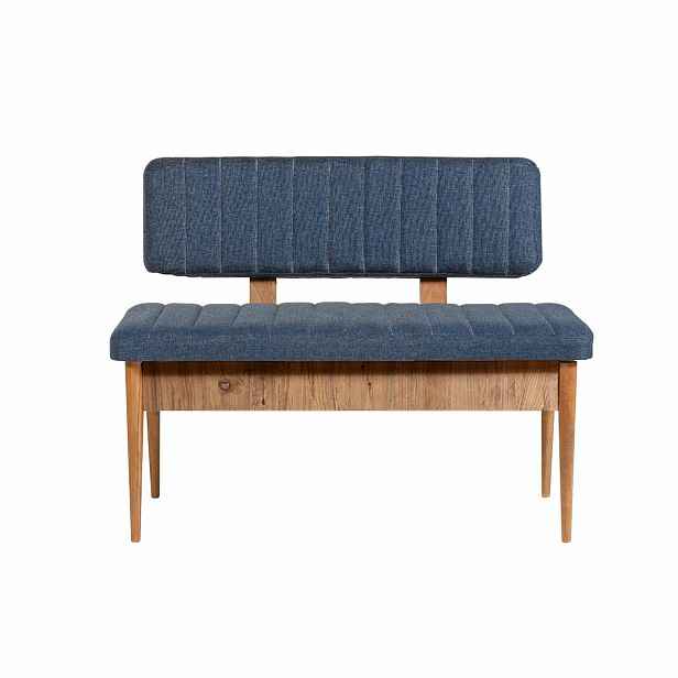 Lavice Vina Dark Blue and Atlanitc Pine