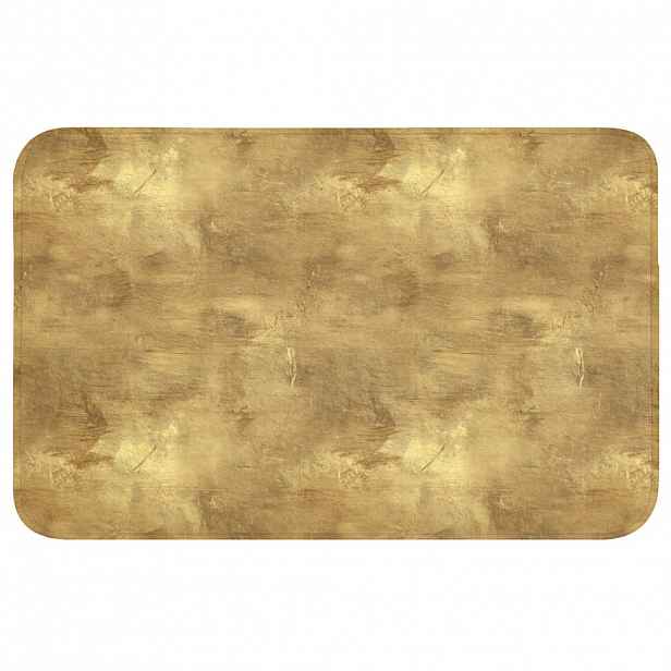 OnlyWow WC PŘEDLOŽKA Industriální - Textura - Zlatá 80x50 cm