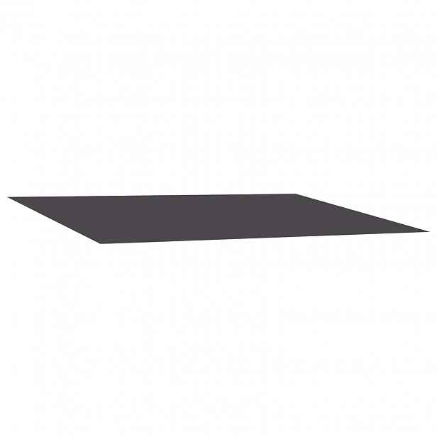 vidaXL Náhradní látka na markýzu Antracitová 350 x 250 cm Polyester