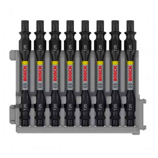 Bosch - Sada oboustranných bitů T25, 8 ks 2608522340