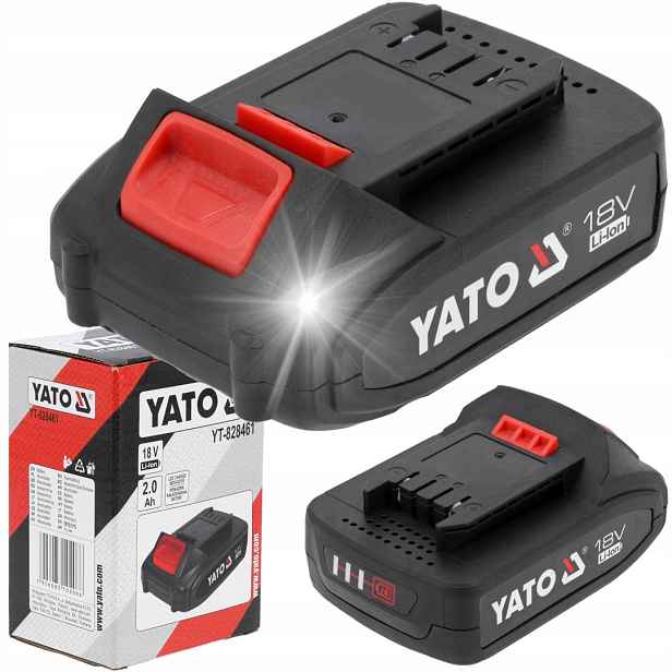 Akumulátor 18V Li-lon 2AH Baterie Yato YT-828461