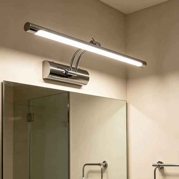 10W Led koupelnové nástěnné svítidlo Nad Zrcadlo 55 cm Teplá bílá barva