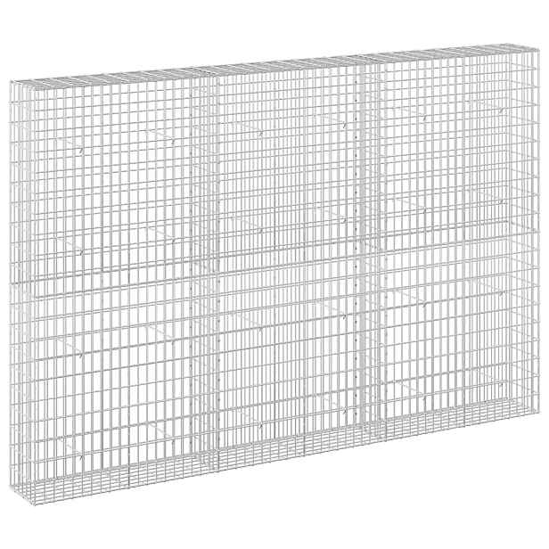 vidaXL Gabion s drátem 5 mm a síťkou 5x10 cm 300x30x200 cm