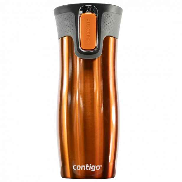 Contigo West Loop 2.0 termohrnek premium 470 ml Tangerine