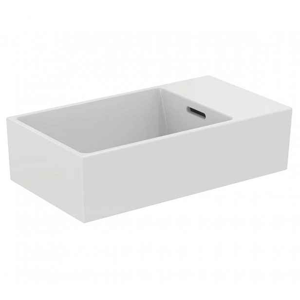 Ideal Standard Extra - Umývátko 45x25 cm, s přepadem, bez otvoru pro baterii, bílá T392201
