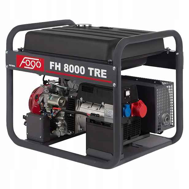 Přenosný třífázový generátor Fogo Fh 8000 Tre benzín