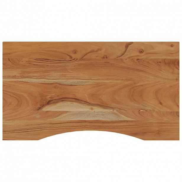 vidaXL Stolní deska 100x50x2,5 cm obdélníková masivní akáciové dřevo