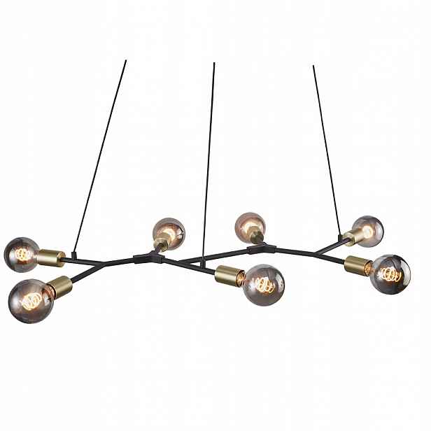 Závěsná lampa Josefine E27 7x60W max Metal Černá Nordlux