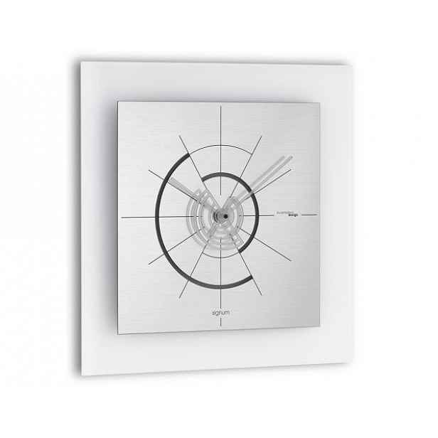 Designové nástěnné hodiny I558M chrome IncantesimoDesign 40cm