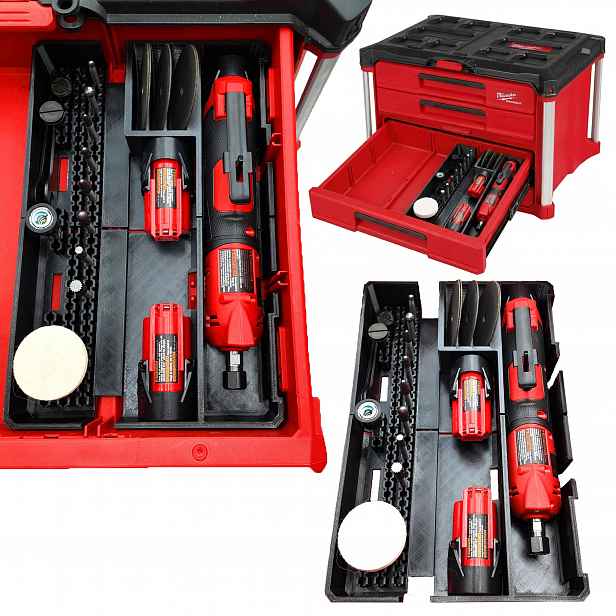 Organizér Vložka do zásuvek Milwaukee Packout M12 Fdgs Bruska