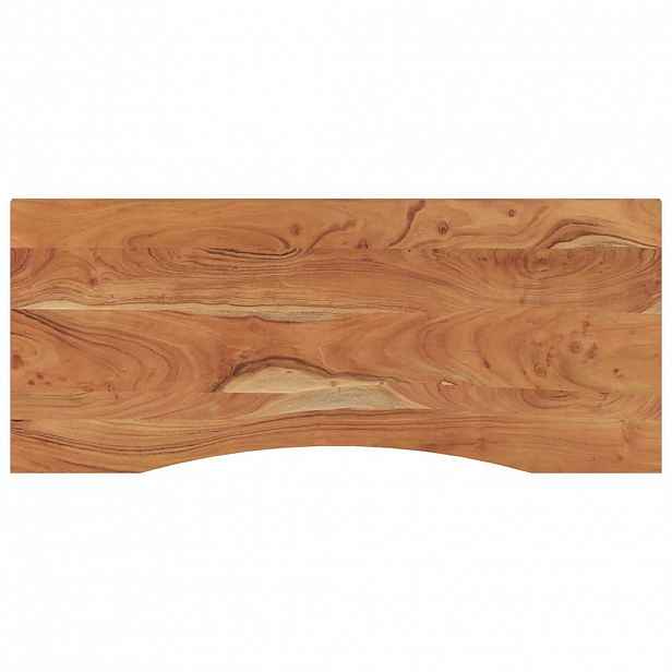vidaXL Stolní deska 110x50x2,5 cm obdélníková masivní akáciové dřevo