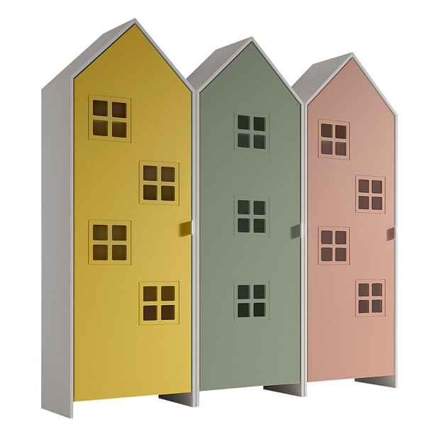 Dětská šatní skříň 173x171,5 cm CASAMI BRUGES – Vipack
