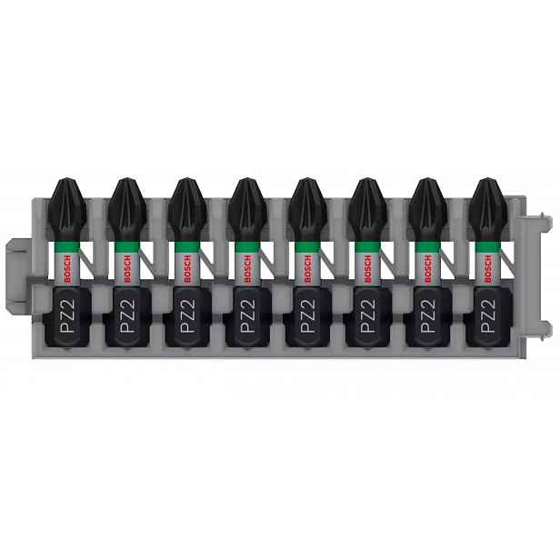 Bosch - Sada bitů PZ2, 8 ks 2608522325