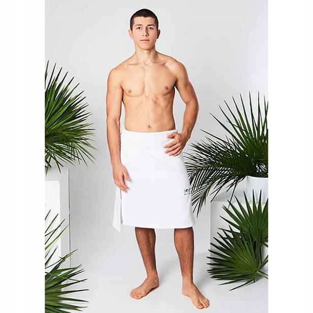 Froté kilt vázaný Oeko-tex Standard Yeye Made in Nature Bílý L