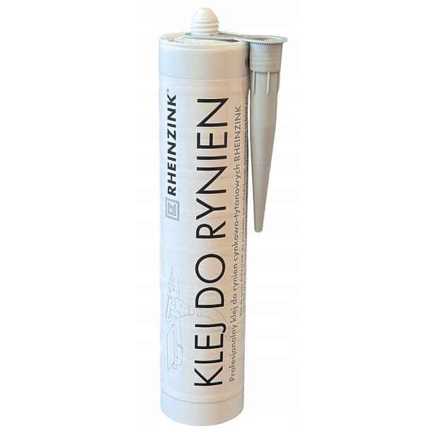 Lepidlo na okapy Rheinzink 310 ml titan-zinek šedé montážní lepidlo Ms