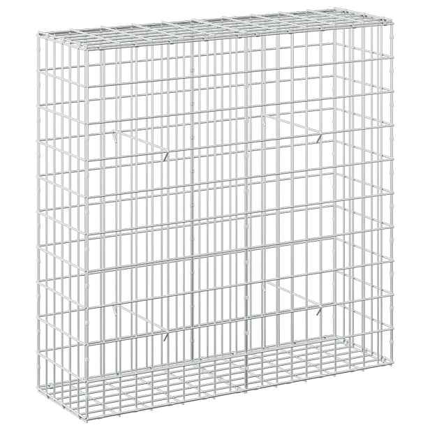 vidaXL Gabion s drátem 5 mm a síťkou 5x10 cm 100x30x100 cm
