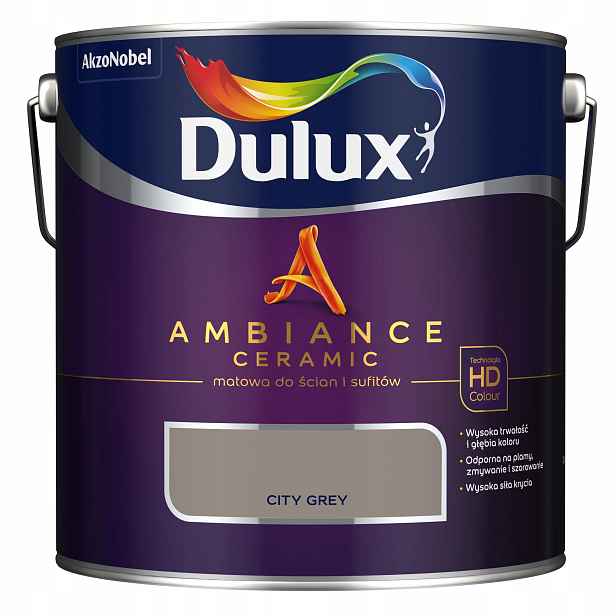Ambiance Ceramic Industrial Městská šedá 2,5 l Dulux
