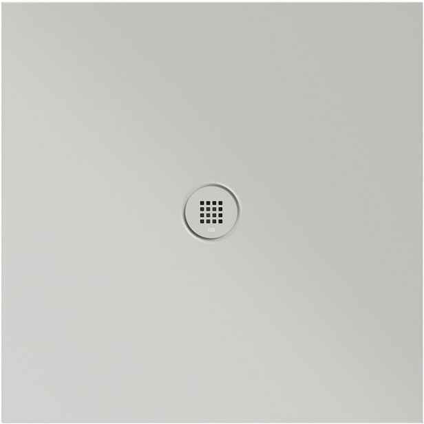 GSI Keramická sprchová vanička, čtverec 90x90x2cm, cenere mat