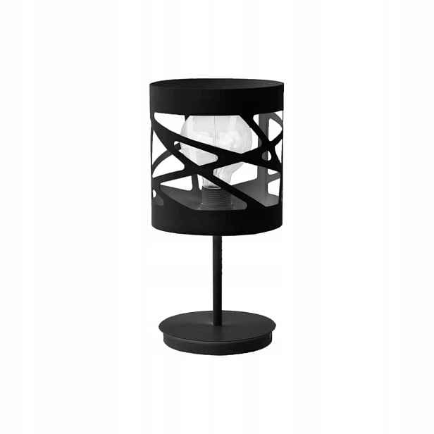 Stolní lampa Noční Černá Modul Frez E27 34 cm Sigma Lighting