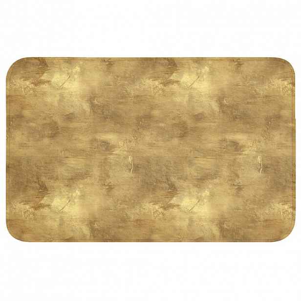 OnlyWow KOUPELNOVÁ PŘEDLOŽKA Industriální - Textura - Zlatá 80x50 cm