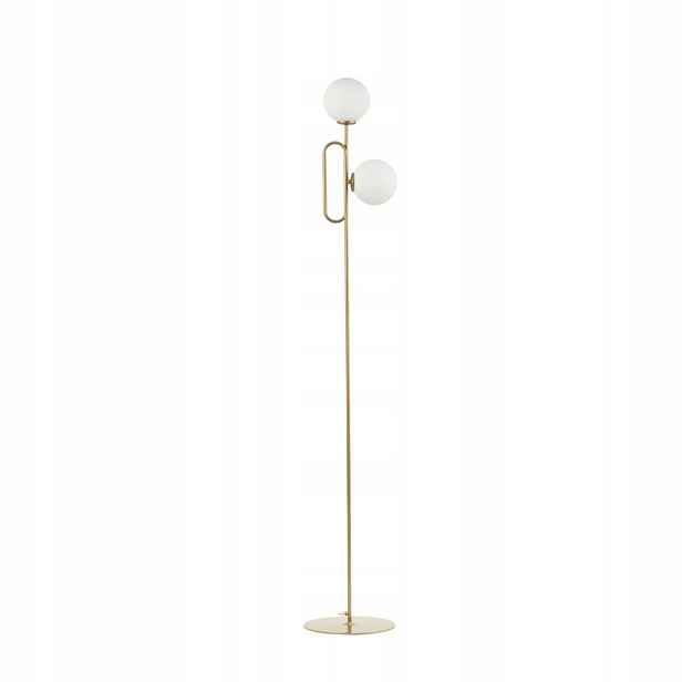 Stojací podlahová lampa Zlatá Moderní lampa 2xG9 12W Tes Sigma Lighting