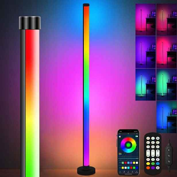 Stojací Led Lampa Rgb Je Vhodná Pro Párty Dekorace O Velikosti 120 CM