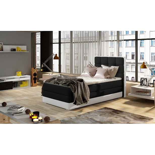 Boxspring Aster 90 látka: Sawana 14/ Soft 17, Varianta: Levá