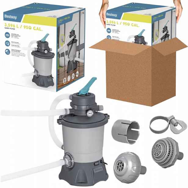 Filtrační Písková Pumpa Do Bazénu Hadice 3596 L/h Bestway 58515