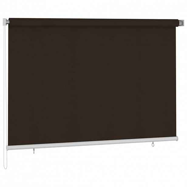vidaXL Venkovní roleta 225 (Š) x 140 (V) cm hnědá