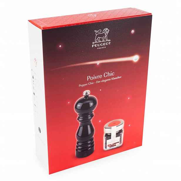 Mlýnek na pepř U-Select černý 18 cm pepř Tan Hoi Paris Peugeot