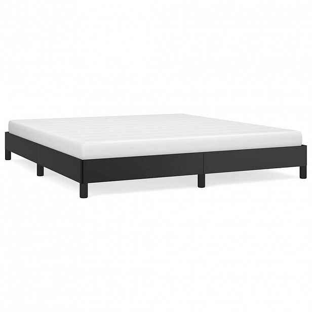 vidaXL Rám postele černá 160 x 200 cm umělá kůže