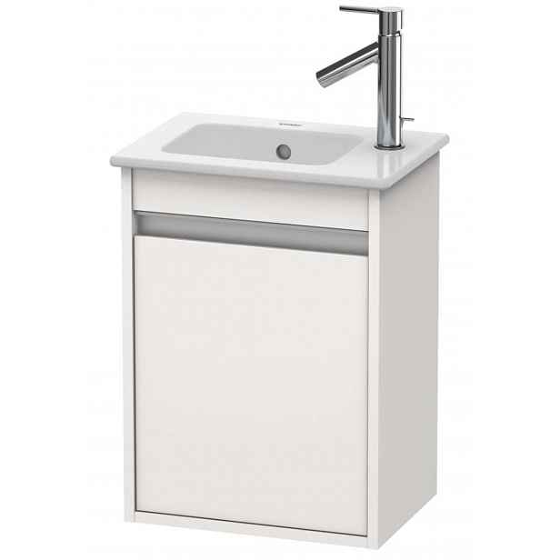 Duravit Ketho - Umyvadlová skříňka 55x40x29 cm, pravá, lesklá bílá KT6417R2222