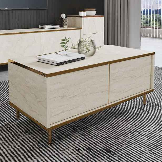 Konferenční stolek Imaj - Travertine