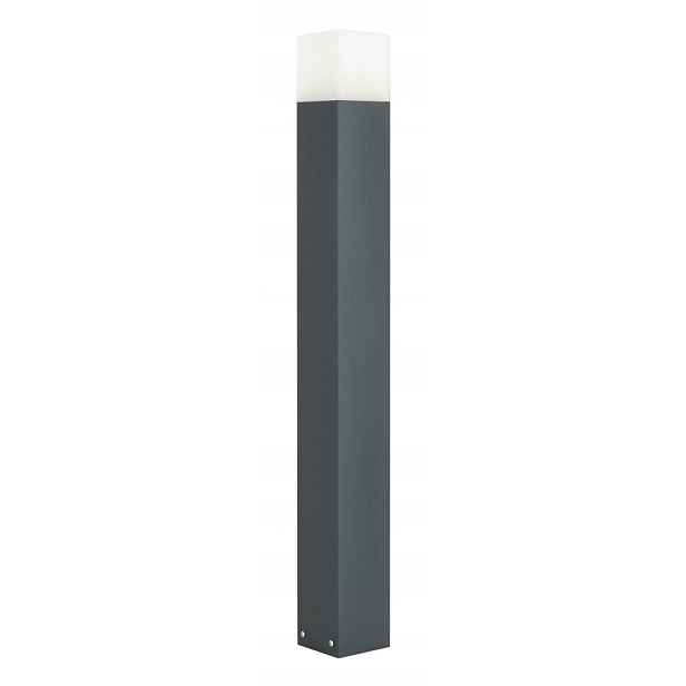 Su-ma Cube Osvětlovací sloupek 100 cm E27 IP44 Tmavě šedý
