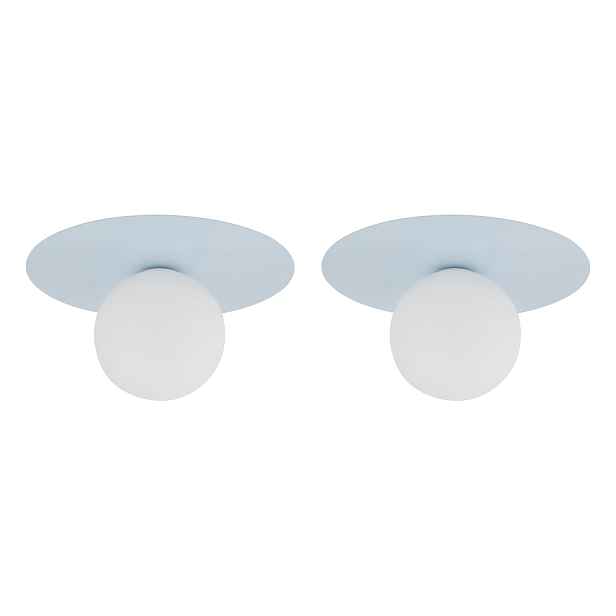 Tk Lighting Sada 2x nástěnných svítidel Pixi Blue 10230