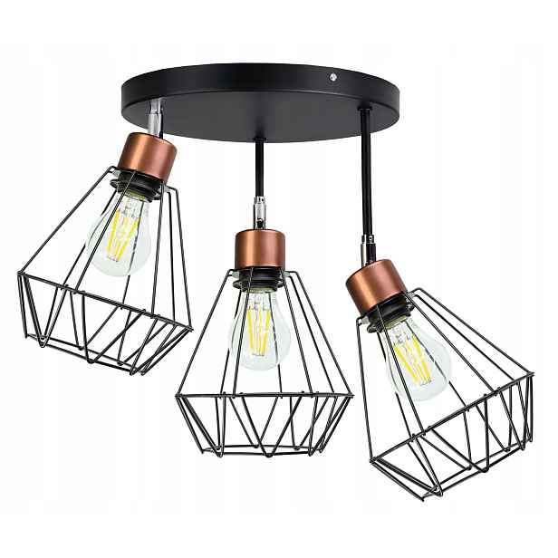 Lampa stropní Stropní Svítidlo Pohyblivý Lustr Vysoký Briliant