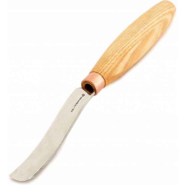 Řezbářské dláto 15 mm ohnuté Beavercraft K6L/12
