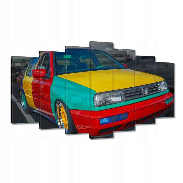 Obrazy 140x80 Volkswagen Golf MK3