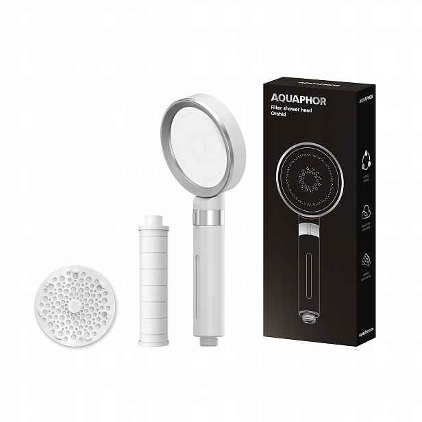 Sprchová Hlavice s filtrem Pp Aquaphor Orchid, chrom