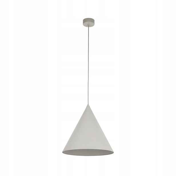 Závěsné Stropní Svítidlo Béžová 1xE27 15W Cono Ocel Lakovaná Tk Lighting