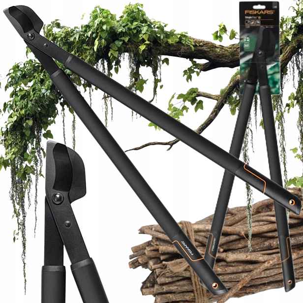 Zahradní Nůžky Ostré Fiskars Dvouruční Nůžky Na Zahradní Větve 1001426