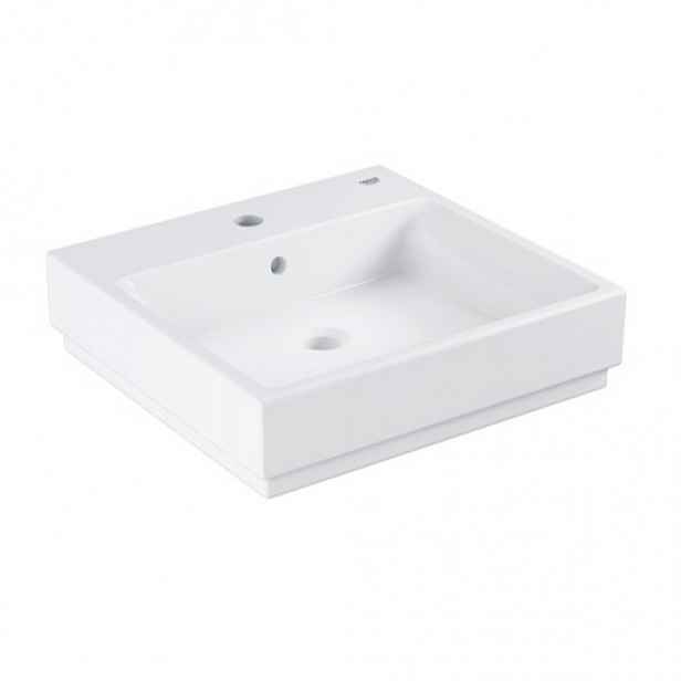 Grohe Cube Ceramic umyvadlo na desku 50x49 cm alpská bílá 3947800h G3947800H