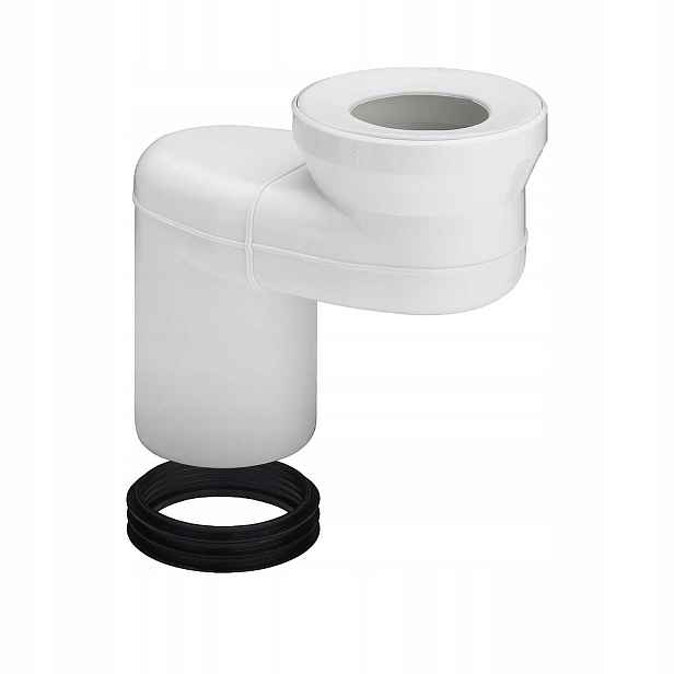 Koleno Viega Dn 100 bílé 120 mm