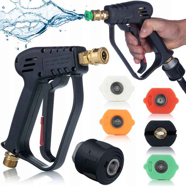 Mosazná Tlaková Mycí Pistole Karcher K2-K7 Click Connect