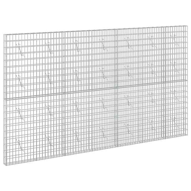 vidaXL Gabion s drátem 5 mm a síťkou 5x10 cm 350x10x200 cm