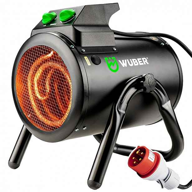 Wuber W16014, Elektrický ohřívač 5 kW 400 V třífázový s regulací výkonu