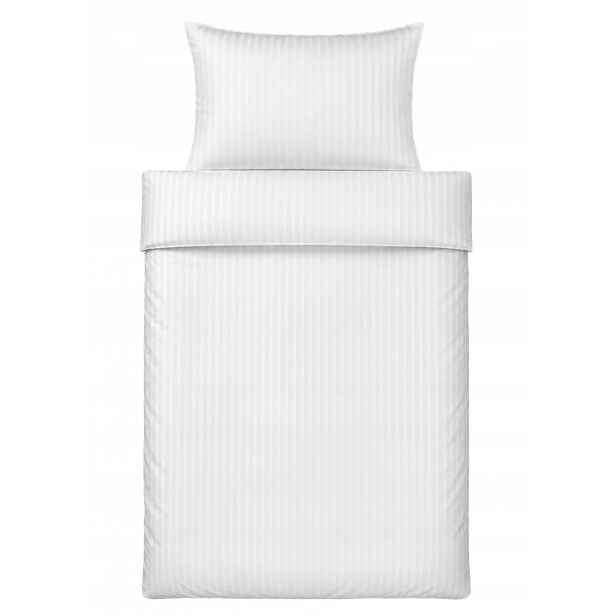 Damašek 1 cm hotelové povlečení 140x200 komplet, hotelová záložka