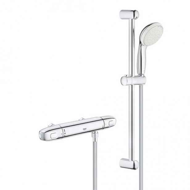 Thermostatic shower set