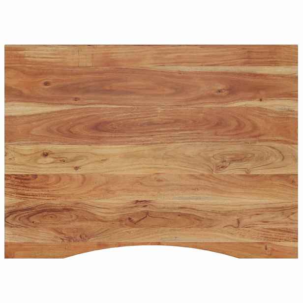 vidaXL Stolní deska 110x80x2,5 cm obdélníková masivní akáciové dřevo