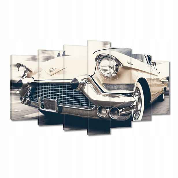 Obrazy 140x80 Cadillac Zabytek Auto